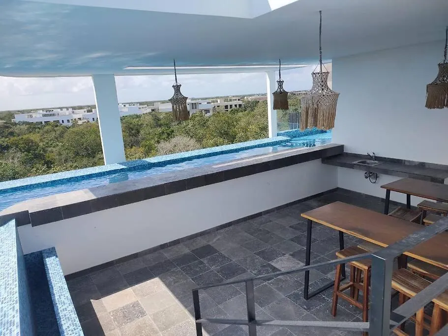 Centrico Estudio Con Balcon En Aldea Zama Tulum I Elena214 Apartmán