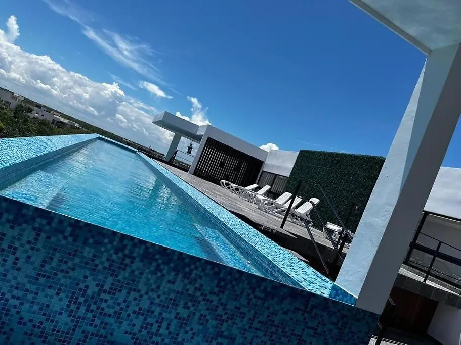 Apartmán Centrico Estudio Con Balcon En Aldea Zama Tulum I Elena214